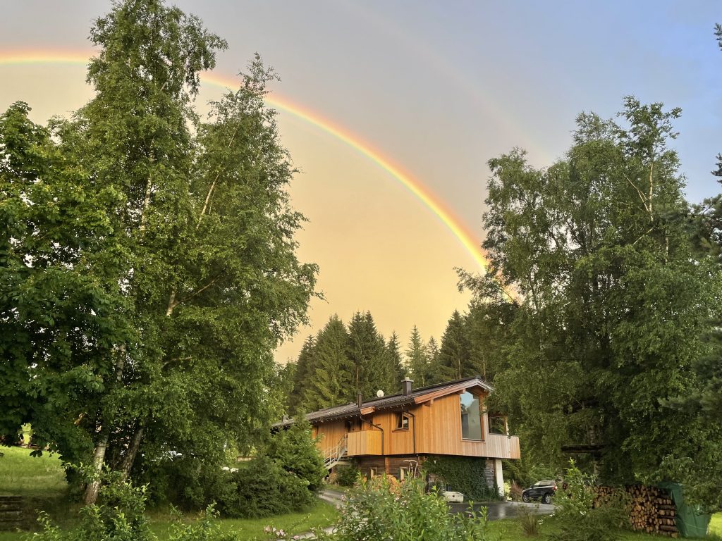 Ferienwohnung Remise am Reitl Regenbogen