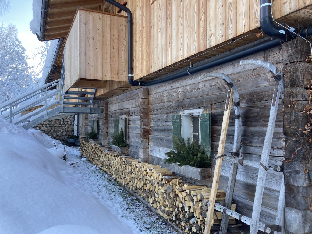 Remise am Reitl von Nord-Westen